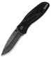 KERSHAW Ken Onion BLUR Assisted Folding Knife, BLACK/BLACKWASH K-1670BW - KNIFESTOCK