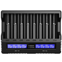 Xtar VC8S SET-charger, 1*A-C USB Cable, US/JP/UK/EU/AU PD45 wall adaptor - KNIFESTOCK