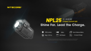 Nitecore Weapon Light NPL25 - KNIFESTOCK