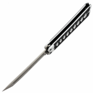 Maxknives P46S Couteau papillon lame acier 3CR13 manche aluminium blanc et noir - KNIFESTOCK