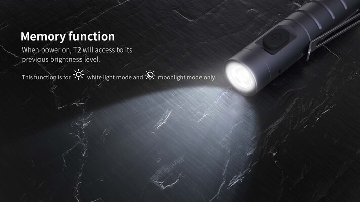 Xtar T2 Mini-Sized Rechargeable EDC Light - KNIFESTOCK