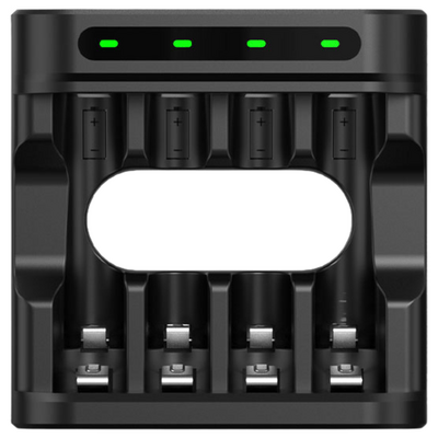 Xtar L4-The 4 slots Type-C 1.5V Li-ion and 1.2V Ni-MH AA/AAA charger - KNIFESTOCK