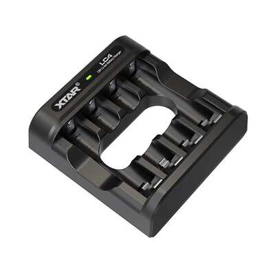 Xtar LC4-Type-C 1.5V Li-ion AA/AAA battery charger, 1*A-C cable - KNIFESTOCK
