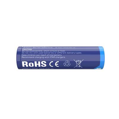 Xtar 18650 3300mAh-XTAR 3300mAh 18650 rechargeable battery - KNIFESTOCK