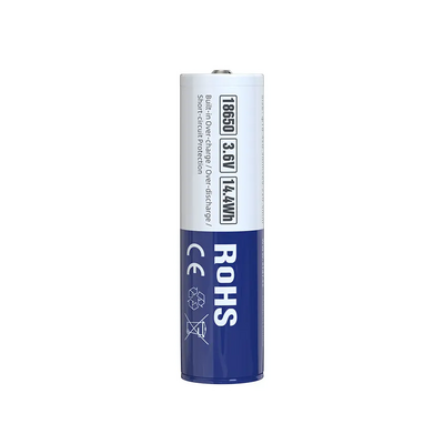 Xtar 18650 4000mAh-XTAR 4000mAh protected rechargeable battery - KNIFESTOCK