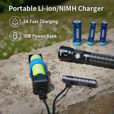Xtar SC1 Plus-charger, Type-C USB cable, belt - KNIFESTOCK