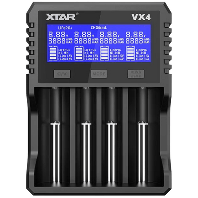 Xtar VX4 KT-charger, 1*C-C USB Cable - KNIFESTOCK