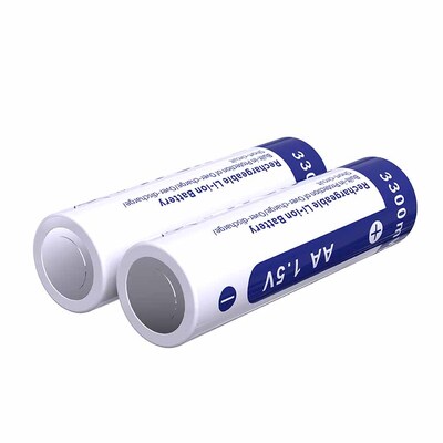 Xtar AA 3300mWh/2000mah-4 pcs AA 1.5V 3300MWH Battery (box + battery case) - KNIFESTOCK