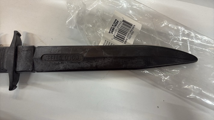 Cold Steel Гумен тренировъчен нож Black Bear Classic 92R14BBC - KNIFESTOCK