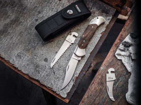 BÖKER OPTIMA SET II WALNUSS 113119 - KNIFESTOCK