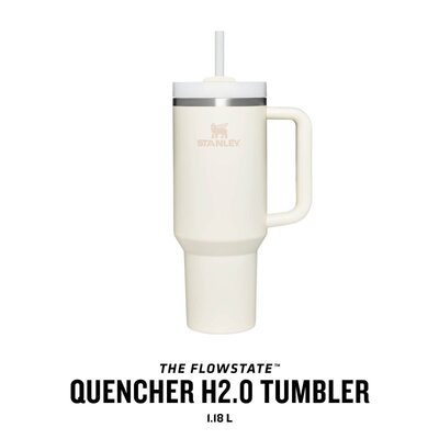 Stanley The Quencher H2.O FlowState™ Tumbler 1,18L / 40oz Cream Tonal 10-10824-453 - KNIFESTOCK