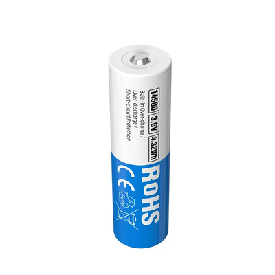 Xtar 14500 1200mAh-XTAR 1200mAh protected rechargeable battery - KNIFESTOCK