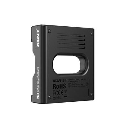 Xtar L4-The 4 slots Type-C 1.5V Li-ion and 1.2V Ni-MH AA/AAA charger - KNIFESTOCK