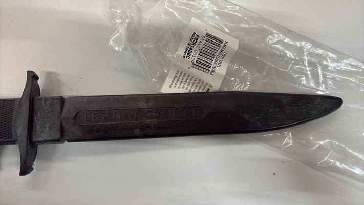 Cold Steel Гумен тренировъчен нож Black Bear Classic 92R14BBC - KNIFESTOCK