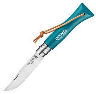 Opinel Vri N Inox Trekking Turquoise Taschenmesser Knifestock