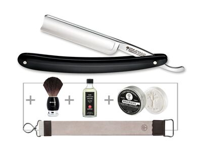 Boker Manufaktur Classic Schwarz Spanischer Kopf Set 141212SET