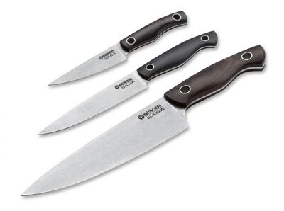 Boker Manufaktur SAGA GRENADILL MESSERSET 3-TEILIG 130368SET