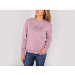 Alpha Industries Logo Sweater Wmn silver pink L 178035/397/L