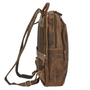 GreenBurry Vintage Leather Rucksack Antique brown 33x43cm