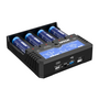 Xtar DRAGON VP4L Plus-charger, wall adaptor, car adaptor