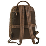GreenBurry Vintage Leather Rucksack Antique brown 33x43cm