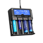 Xtar DRAGON VP4L Plus-charger, wall adaptor, car adaptor