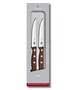 VICTORINOX WOOD Serrated Steak Knife, 2-pcs. Set 5.1200.12G