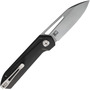KUBEY Royal Nest Liner Lock EDC Pocket Knife Front Flipper Black G10 Handle KU321A
