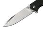 QSP Knife Mamba V2, Satin D2 Blade, Black Micarta Handle QS111-G1