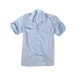 Cămașă de serviciu cu mânecă scurtă Mil-Tec LIGHT BLUE 3XL 10932011-907 - KNIFESTOCK