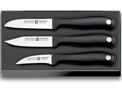 WUSTHOF sada SILVERPOINT 3ks, nůž na zeleninu - KNIFESTOCK