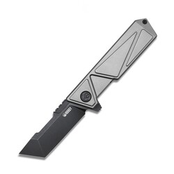 KUBEY Avenger Couteau Flipper à Verrouillage de Cadre Manche en Titane 6AL4V KB209B - KNIFESTOCK