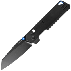 Vosteed Parallel 154CM Black Stonewash Black Titanium A3501 - KNIFESTOCK