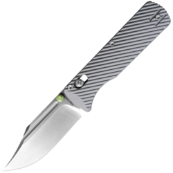 Vosteed Vombat M390 Satin Aluminum Gray A4101 - KNIFESTOCK