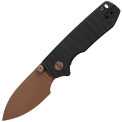 Vosteed Raccoon Cub 14C28N Cuivre Dune Noir G10 A3604 - KNIFESTOCK