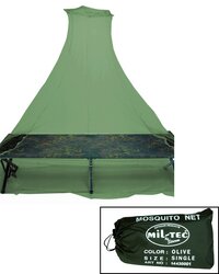 Mil-Tec moustiquaire DOUBLE olive 14432001 - KNIFESTOCK