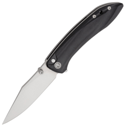 Petrified Fish PFE08 Grow Satin K110 Black G10 PFE08DS - KNIFESTOCK