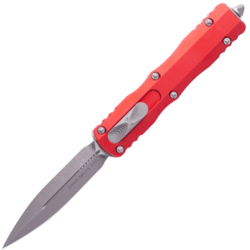 Microtech DIRAC DELTA D/E APOCALYPTIC STANDARD RED 227-10APRD - KNIFESTOCK