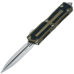 Microtech SCARAB II GEN III D/E STONEWASH STANDARD OD GREEN 1280-10OD - KNIFESTOCK