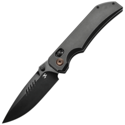 KANSEPT Eaglestrike Blackwash CPM S35VN 0.118" / 3.0mm Blackwash Titanium K1095V - KNIFESTOCK