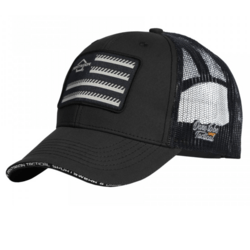 Pentagon Wills truckers Twill Cap -FG K13055-FG-01-Black-ONE SIZE - KNIFESTOCK
