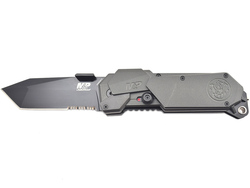 Smith and Wesson M&P M.A.G.I.C. Assist Liner Lock 4034 Roestvrij Staal Tanto 40% Ser Zwarte Lemmets, - KNIFESTOCK