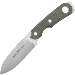 Viper BASIC3 Spear Point Satin CPM Magnacut, Green Canvas Micarta, Kydex VT4034CG - KNIFESTOCK