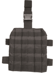 Mil-Tec stehenní panel MOLLE kompatibilita 13484002 černá - KNIFESTOCK