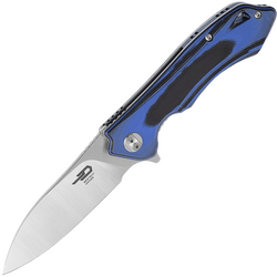 Bestech BELUGA D2, Stonewash+Satin, G10 BG11G-2 - KNIFESTOCK
