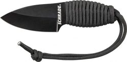 Cuțit de gât mic Schrade, oțel 8Cr13MoV, mâner înfășurat cu paracord - KNIFESTOCK