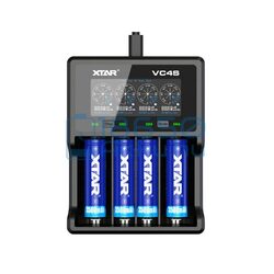VC4S XTAR VC4S chargeur rapide intelligent avec fonction de décharge - KNIFESTOCK