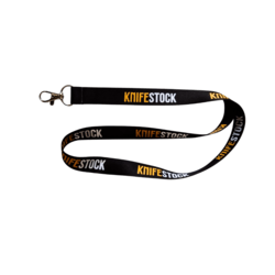 KNFS Šnúrka na krk, 20 mm s karabínkou - KNIFESTOCK