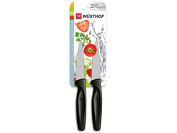 WUSTHOF 2 darabos készlet, zöldséghez, fekete - KNIFESTOCK