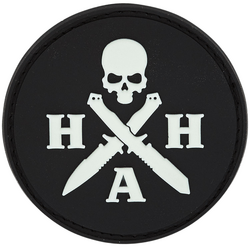 Hardcore Hardware HHA PVC Patch - 2018 HHA GITD Patch 2018 GITD Patch - KNIFESTOCK